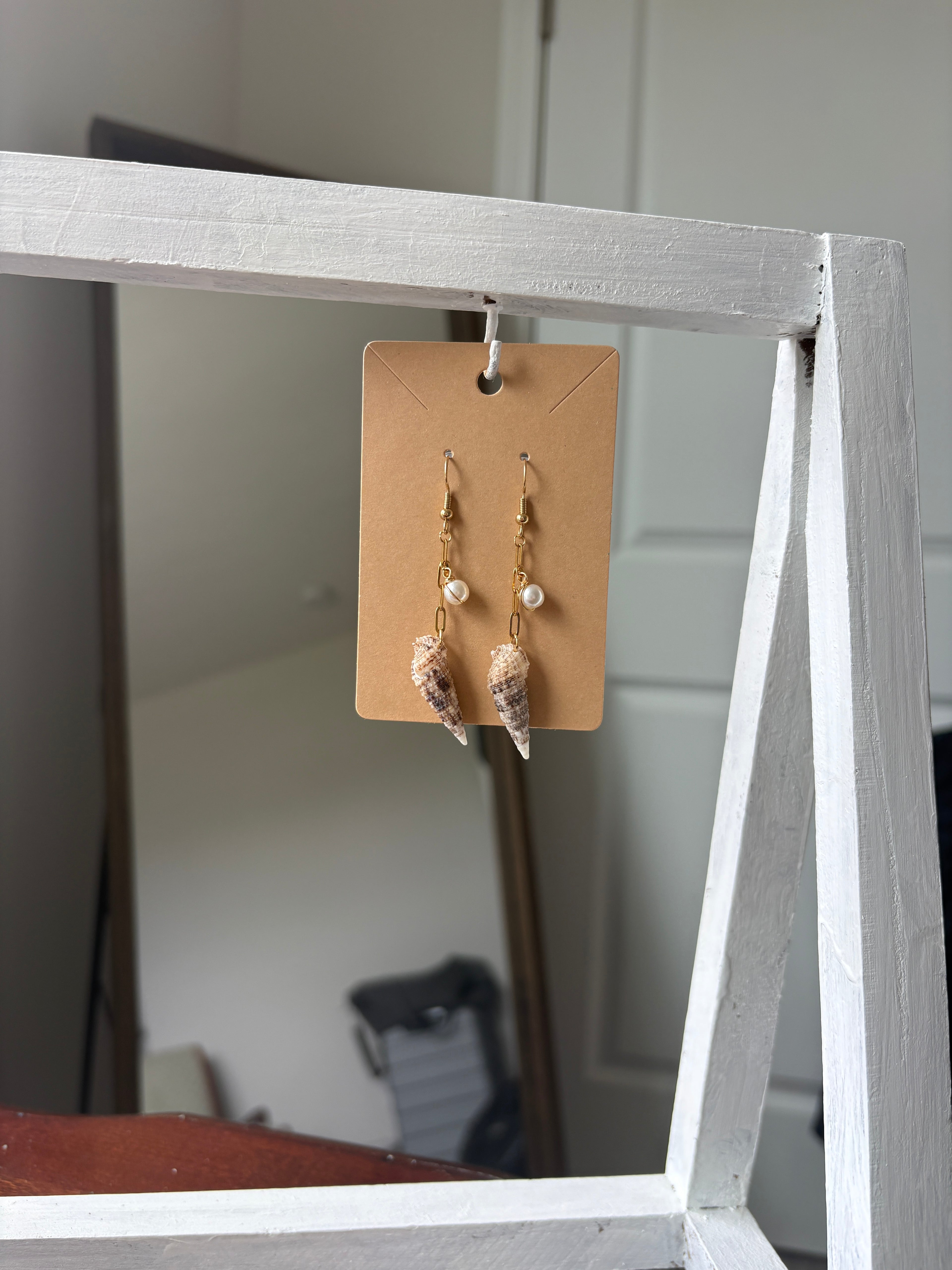 Florida Cerith Shell Earrings