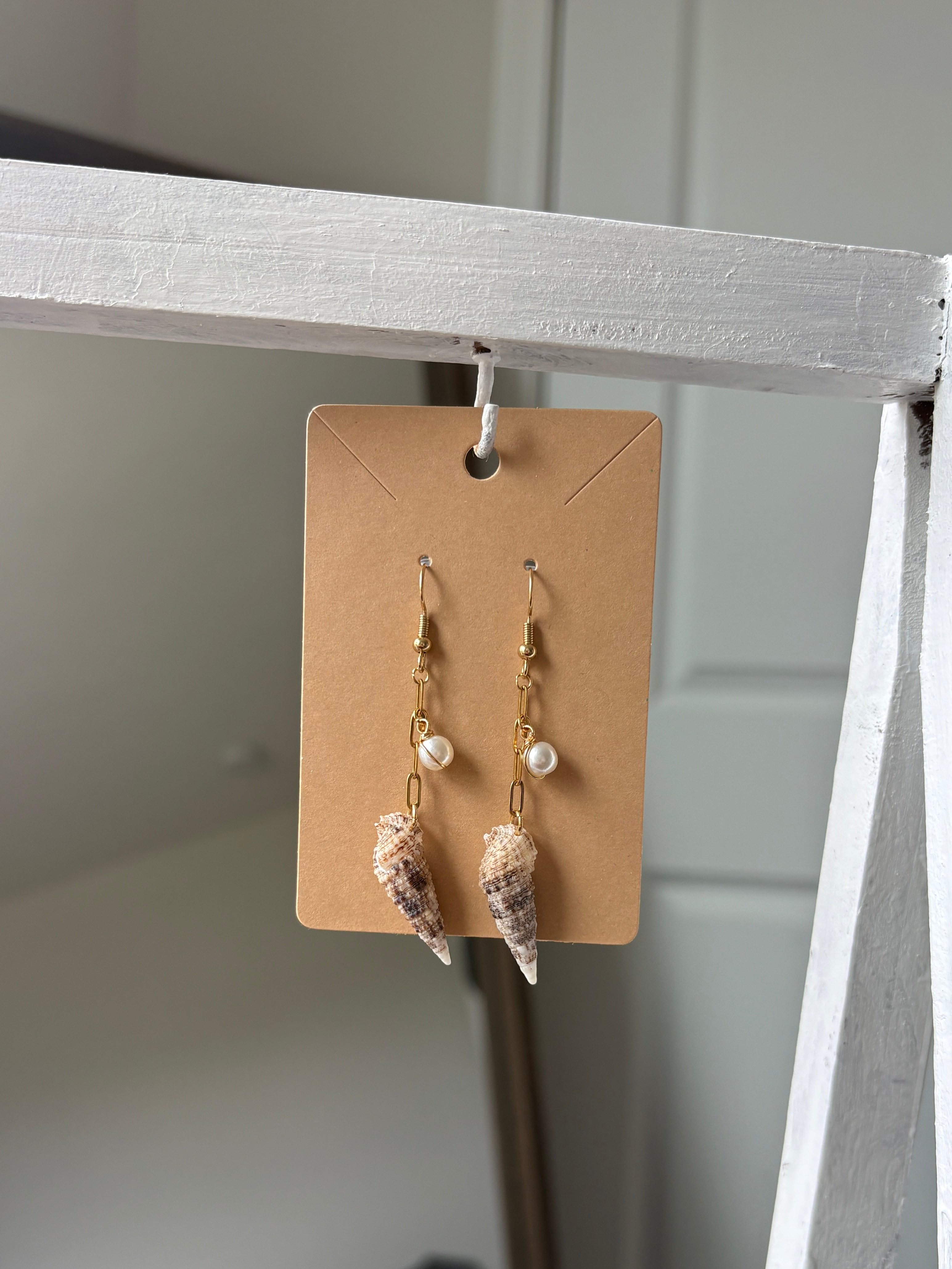 Florida Cerith Shell Earrings