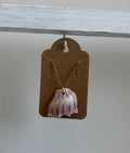 Florida Broken Whelk Shell 16”  Necklace