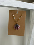Florida Scallop Shell 16” Necklace