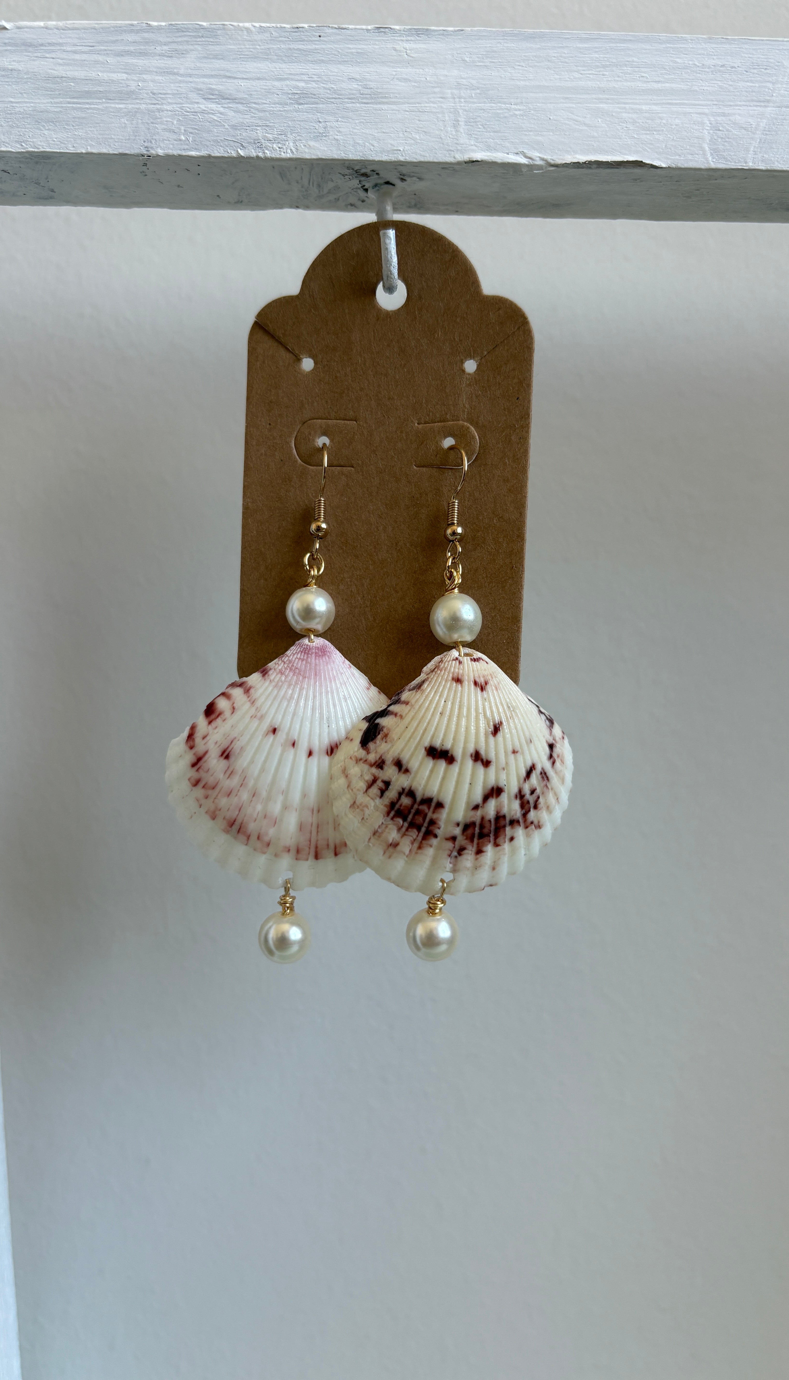 Florida Scallop Shell Earrings