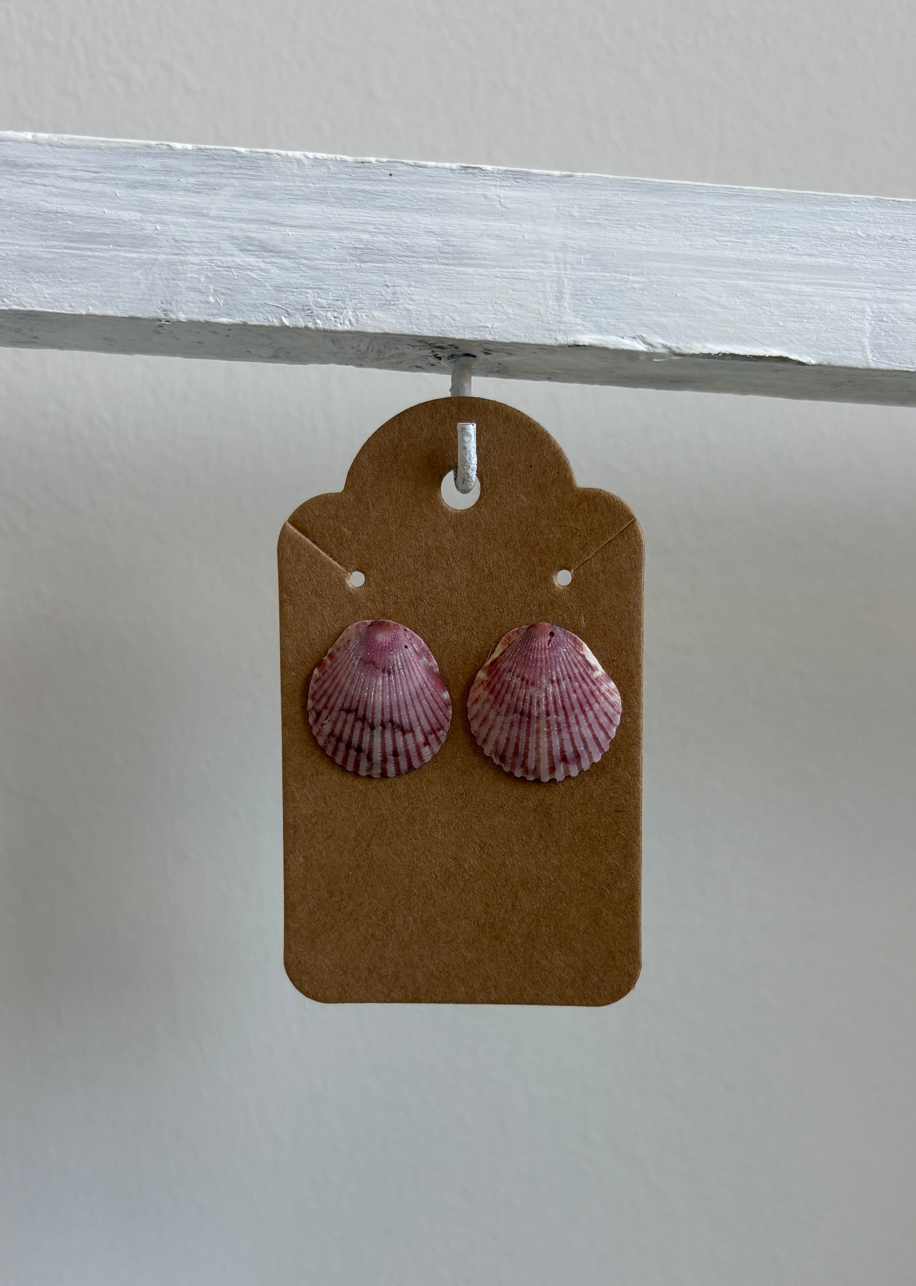 Florida Scallop Stud Earrings