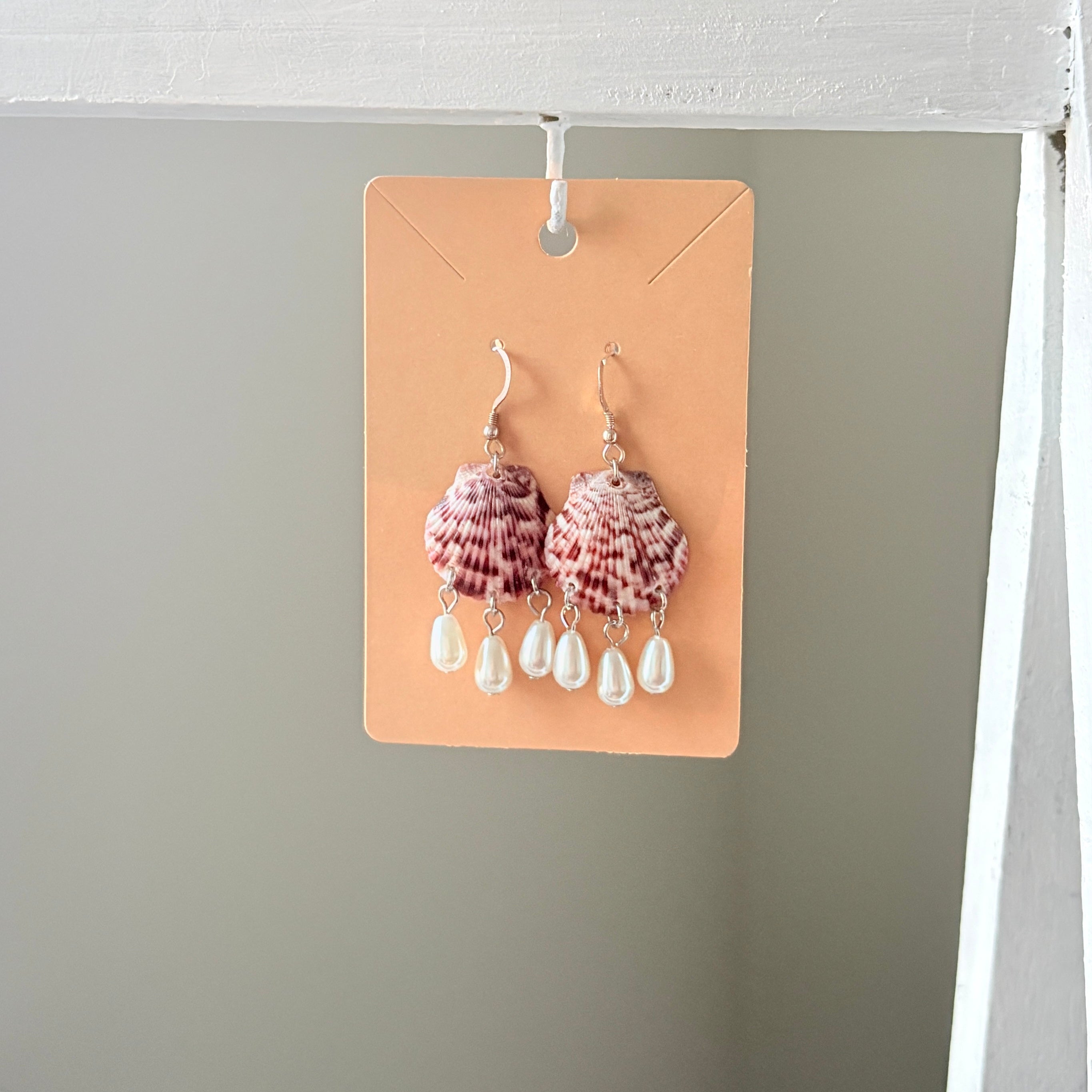 Florida Scallop Shell Earrings