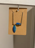 Rooster Tail Lure 16” Necklace