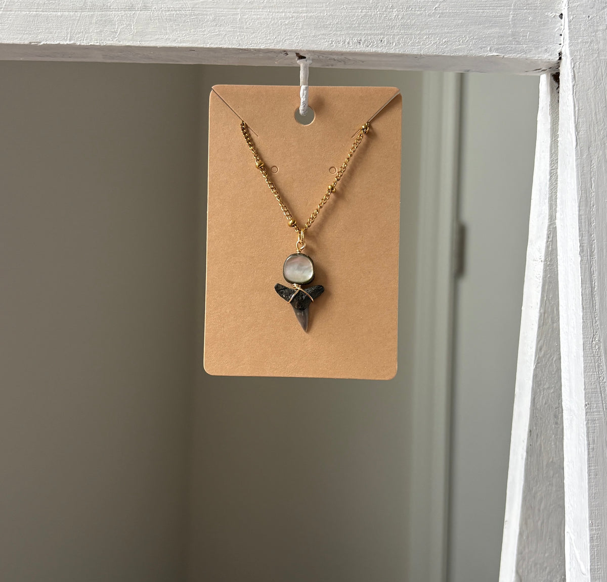 Florida Shark Tooth 16” Necklace