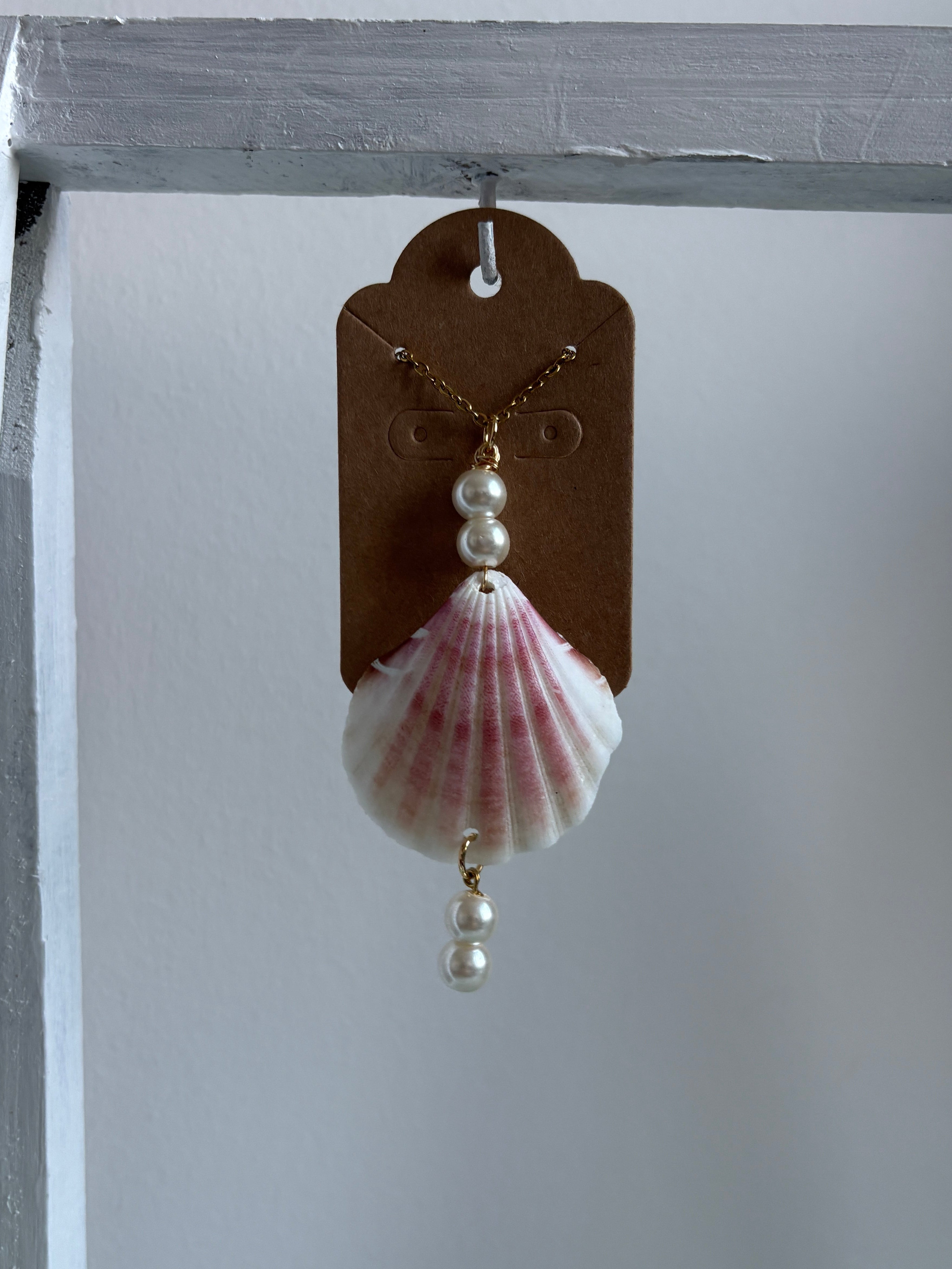 Florida Scallop Shell “16 Necklace