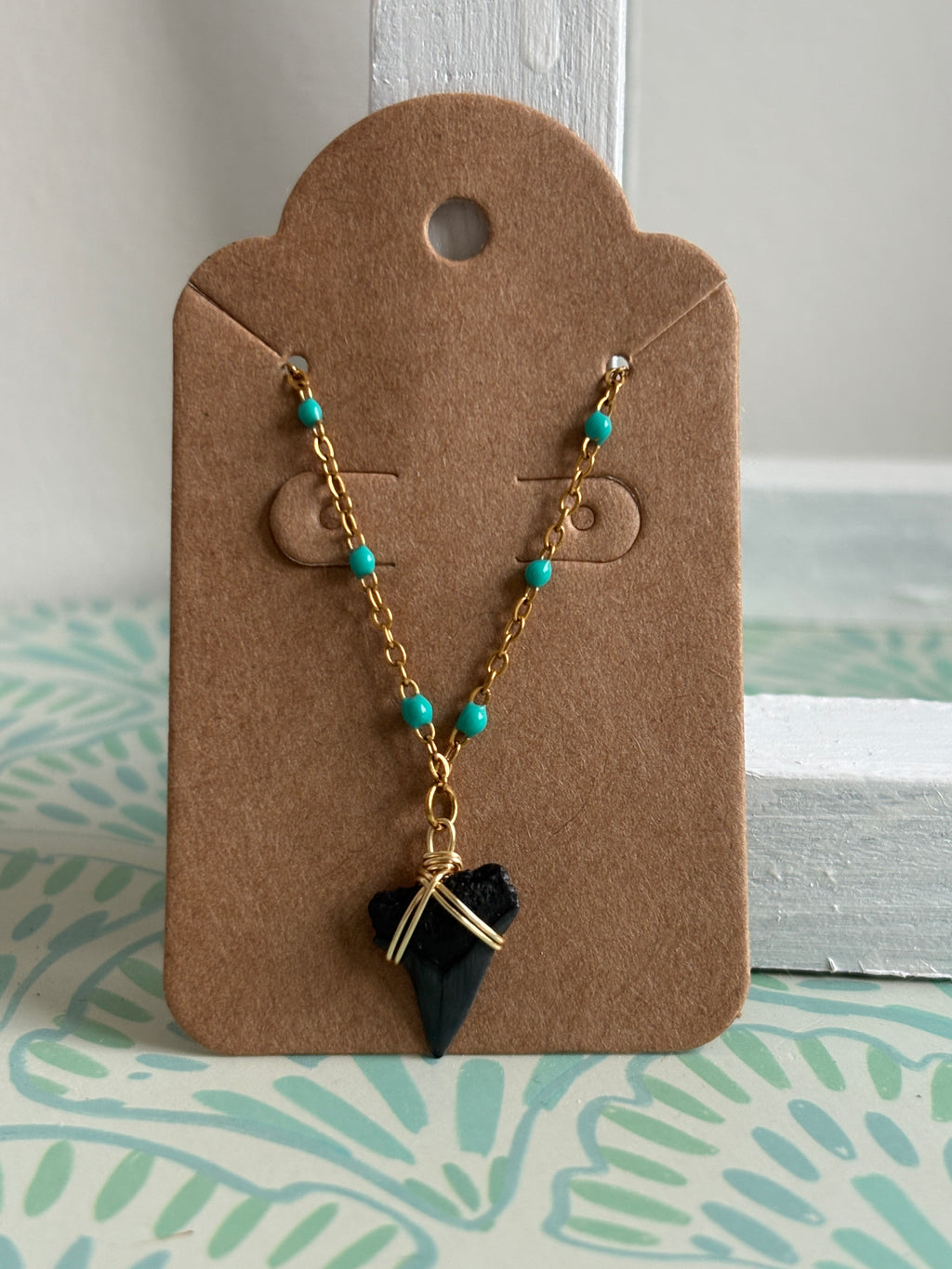 Florida Shark Tooth 16” Necklace