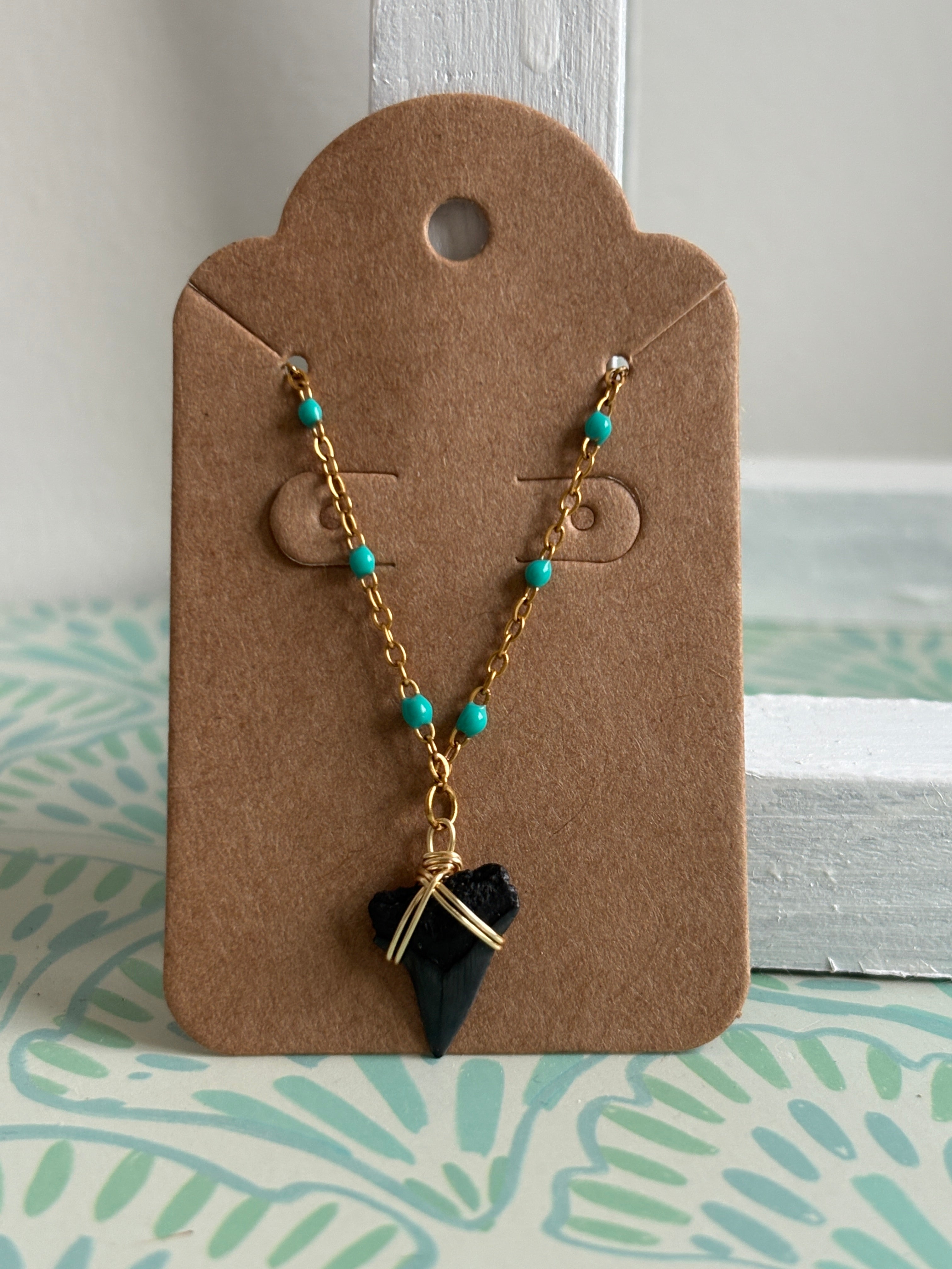 Florida Shark Tooth 16” Necklace