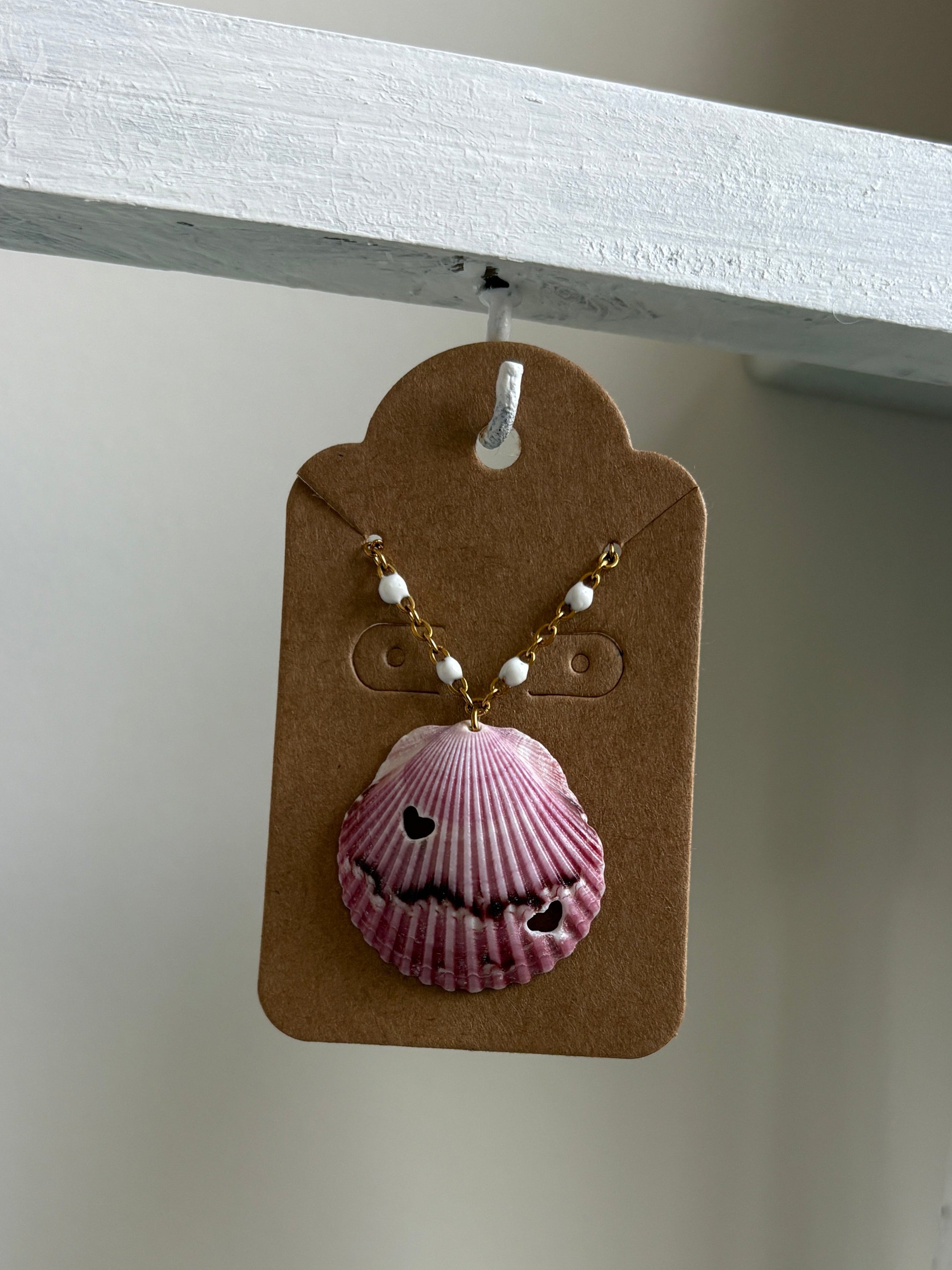 Florida Scallop Shell 16” Necklace