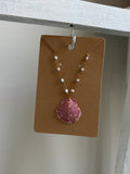 Florida Scallop Shell 16” Necklace