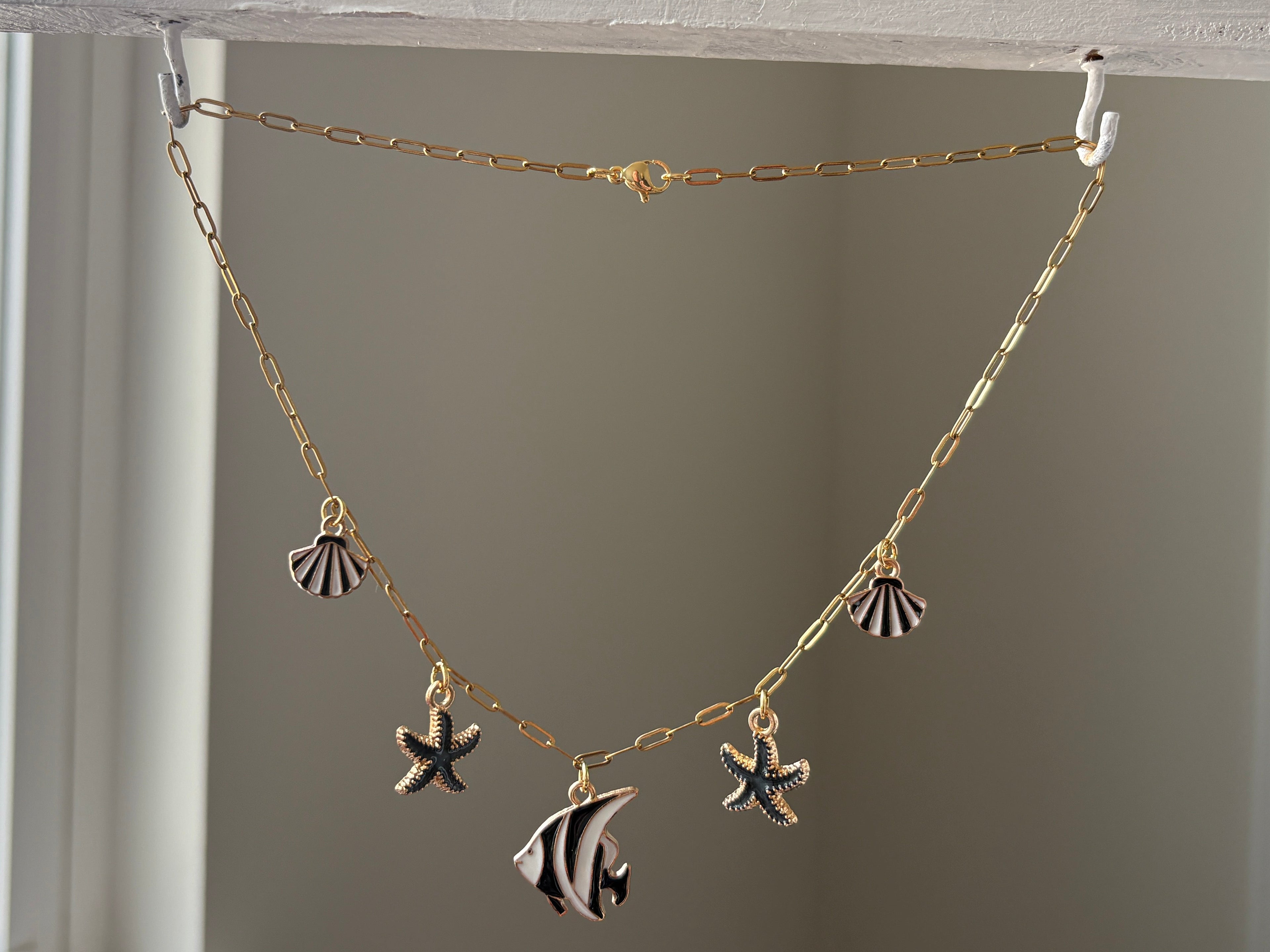 Ocean Charm 16” Necklace