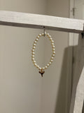 Florida Shark Tooth Pearl Bracelet